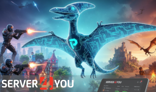 Pterodactyl: The Leading Game Server Panel Now as a Template at SERVER4YOU